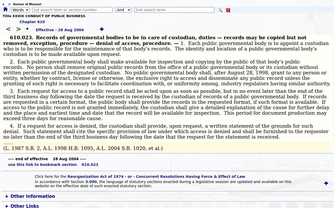 Marion County civil court docket Sunshine Law access source