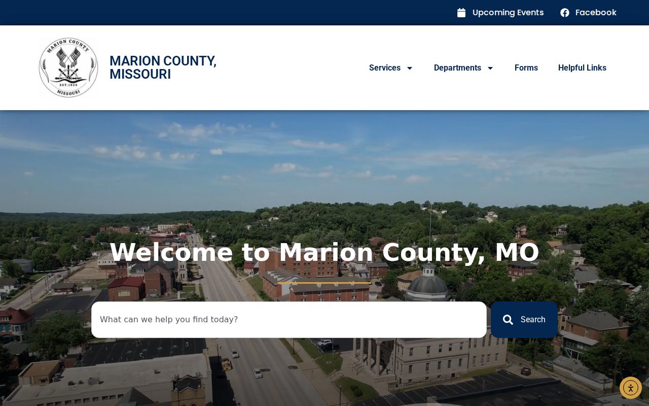 Marion County court docket courthouse access location