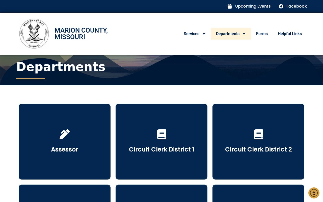 Marion County court docket clerk district directory